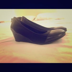 COPY - Life Stride Black Wedges